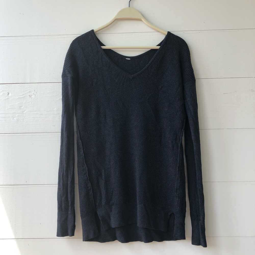 Lulu Charcoal Black Sweater